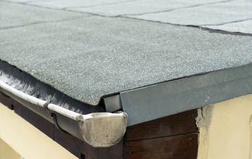 repair or replace Pen Yr Englyn flat roofing?